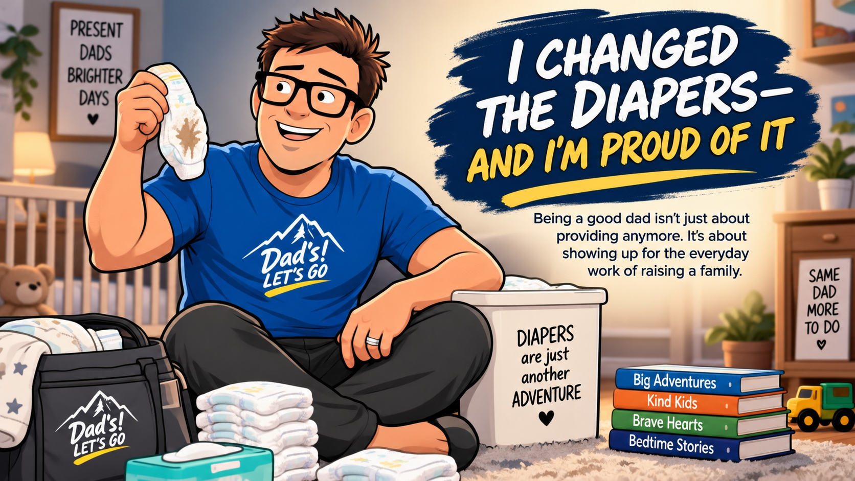 I Changed the Diapers—and I’m Proud of It
